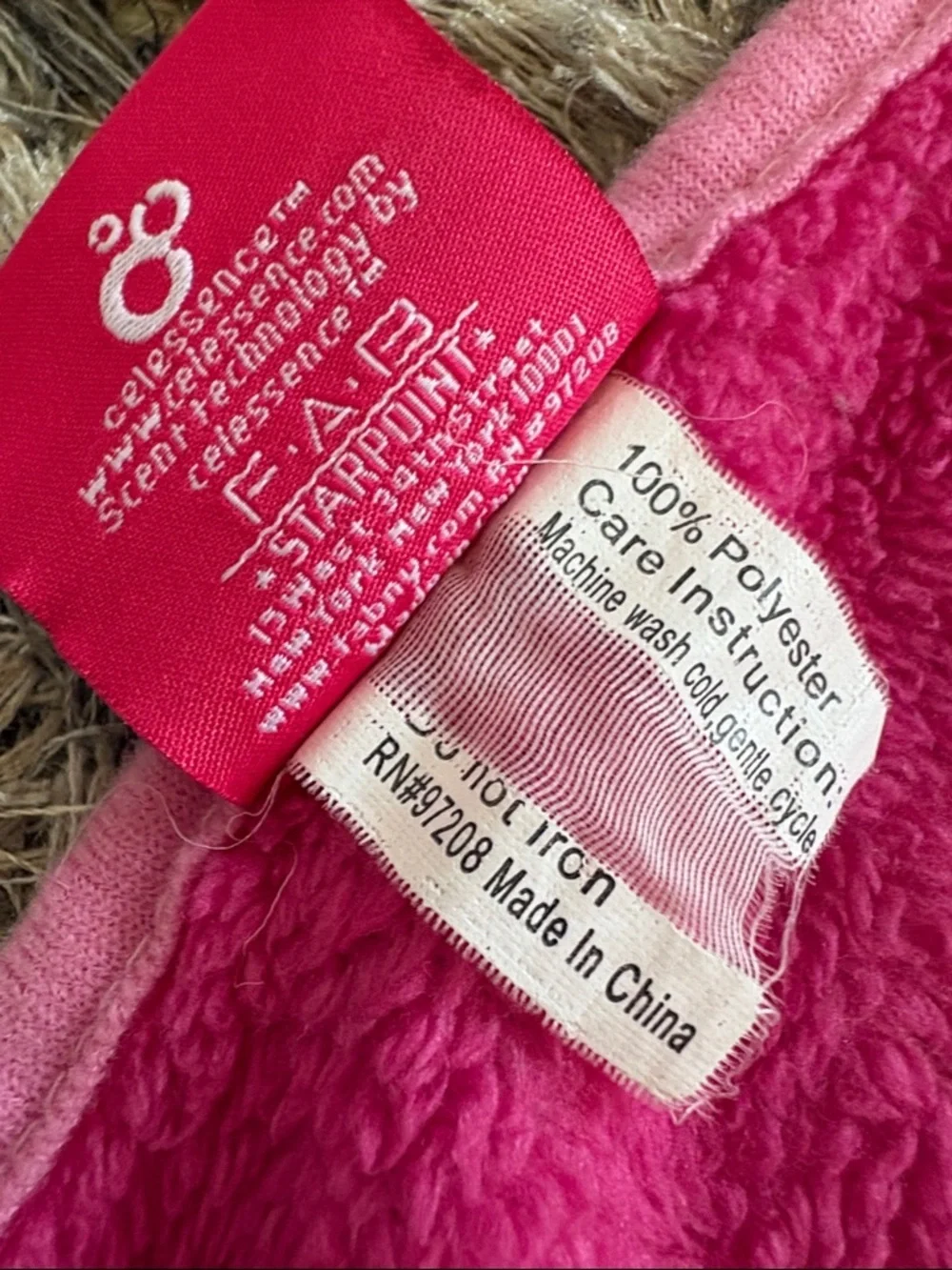 Hello Kitty Bright Pink Gumball Plush Blanket with Multicolor Accents
